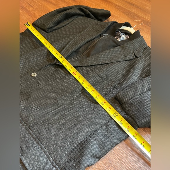 ROBERT GRAHAM Jetset II Blazer Removable Vest Black Men's Size 52 Tall - Picture 16 of 16